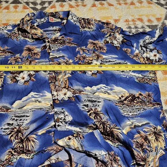 Vintage Hilo Hattie's Floral and Island Aloha Shirt MADE IN HAWAII 4XL - Picture 5 of 6